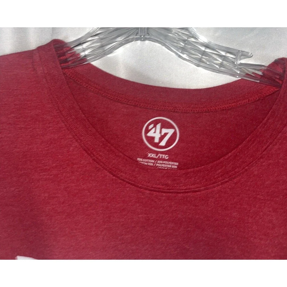 St. Louis Cardinals Bench Mafia Red T-shirt By ‘47 2XL Vintage-inspired